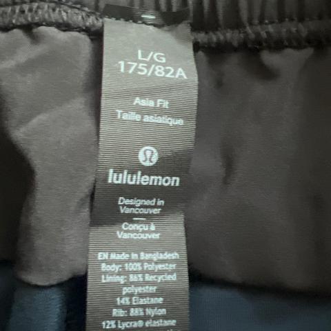 Sell Lululemon Asia Fit Jogger Pants - Blue | HuntStreet.com